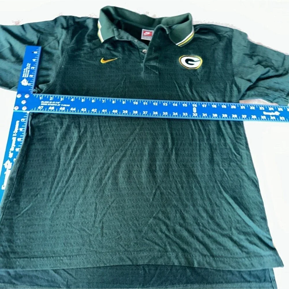 Nike Green Bay Packers Vintage Polo Shirt Proline Men’s Large